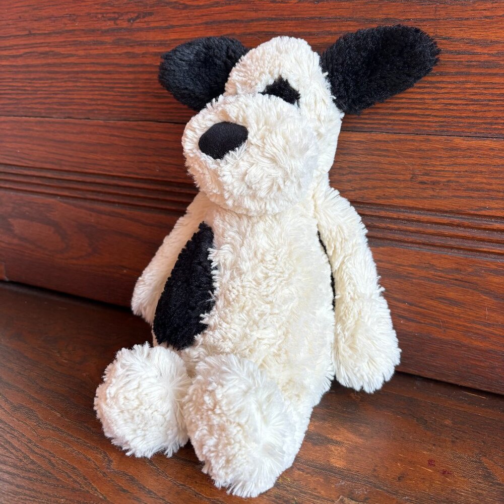 JELLYCAT - Bashful Black and White Puppy